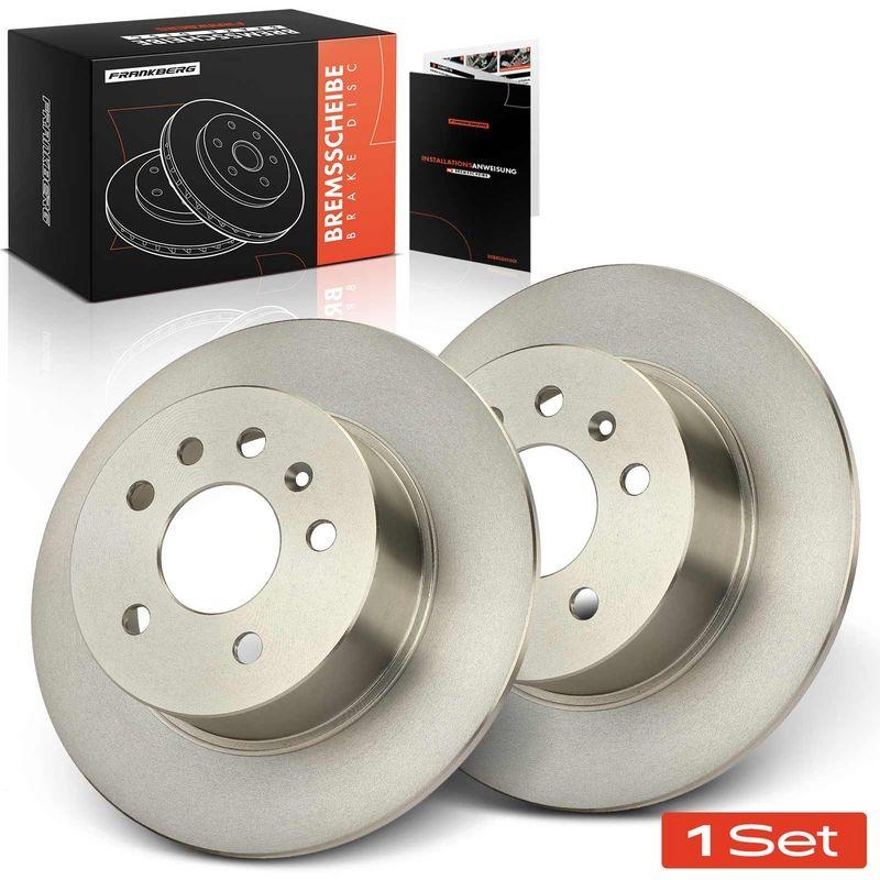 2x Frankberg Bremsscheiben Hinterachse 5481FB0033835