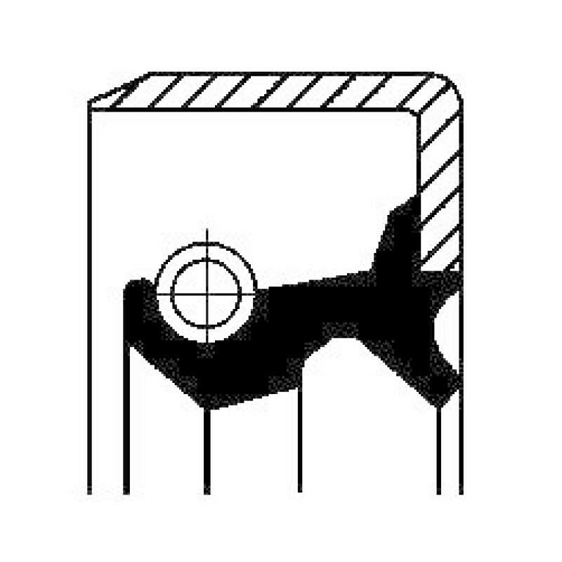CORTECO Shaft Seal, differential