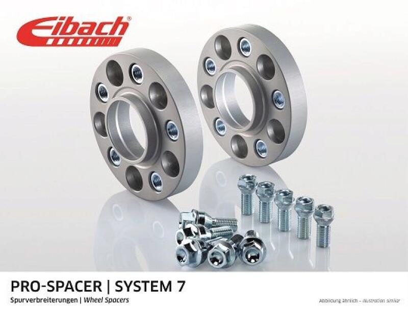 EIBACH Spurplatten Spurverbreiterung Distanzscheibe Ø58 4x98 50mm // 2x25mm S90-7-25-006