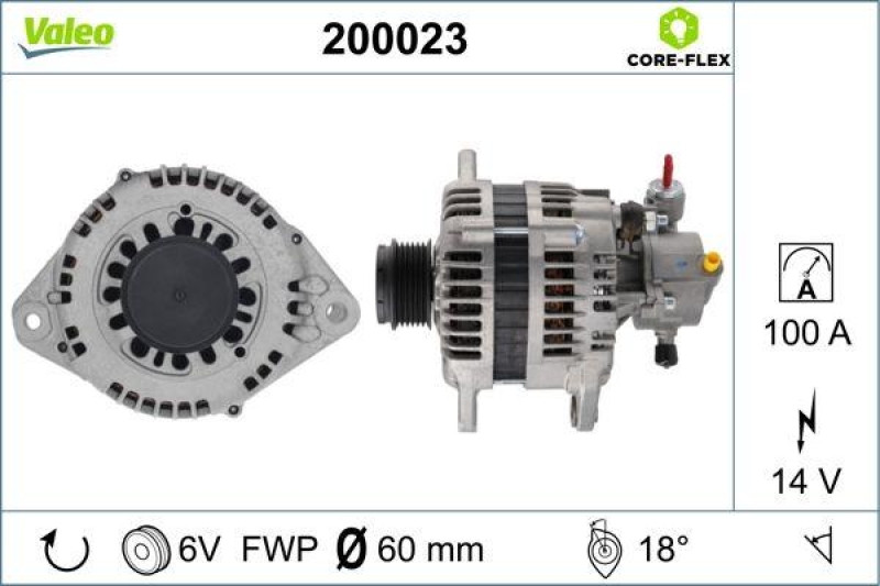 VALEO Generator VALEO CORE-FLEX