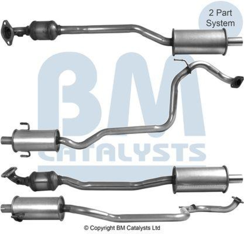 BM CATALYSTS Catalytic Converter Approved
