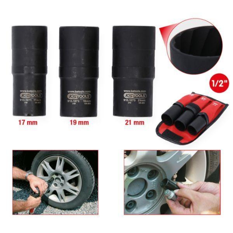 KS TOOLS Power Socket Set