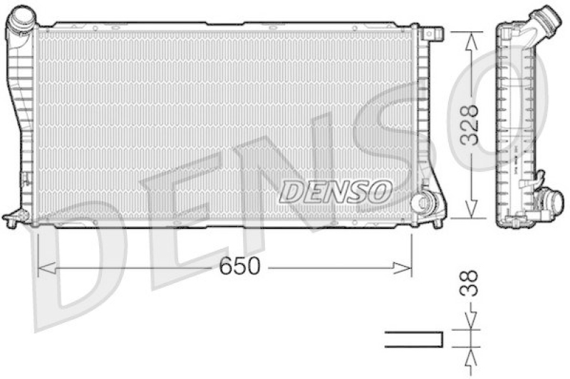 DENSO Radiator, engine cooling