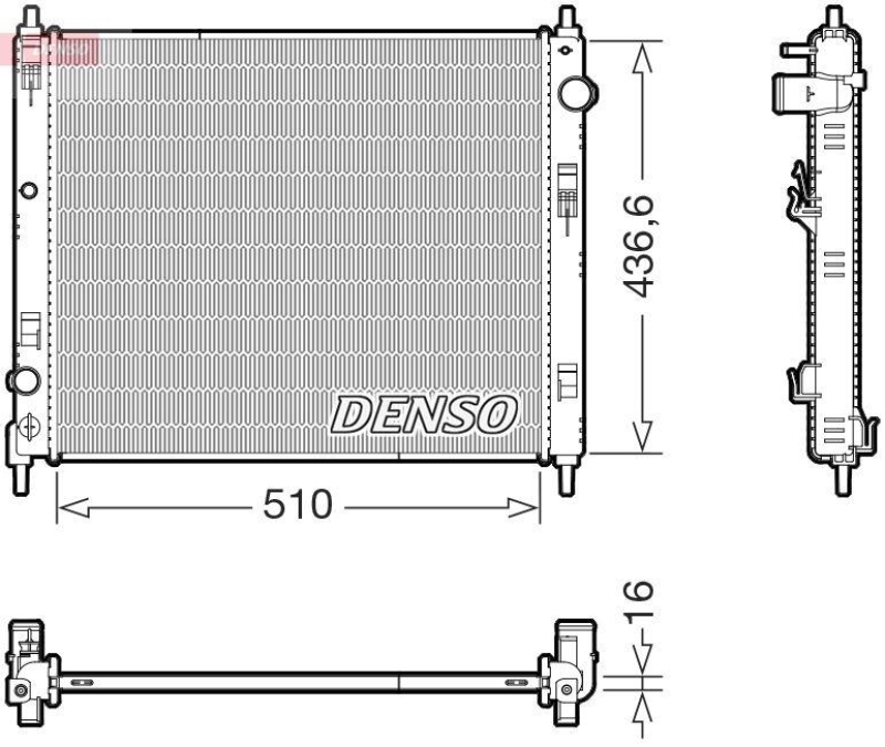 DENSO K&uuml;hler, Motork&uuml;hlung DRM46078