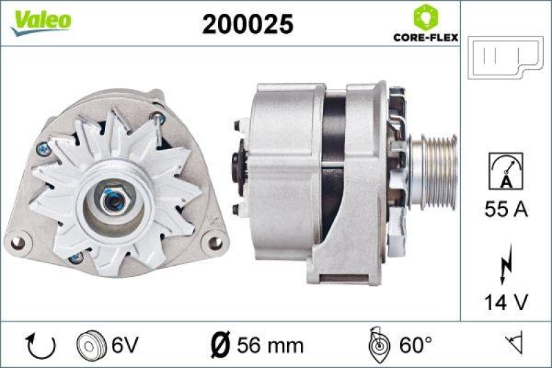 VALEO Generator VALEO CORE-FLEX