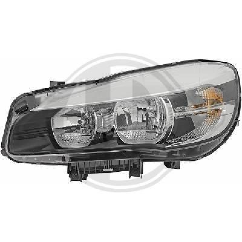 1x Diederichs Hauptscheinwerfer H7 Links passend für BMW 2 F45 218 F46 2...