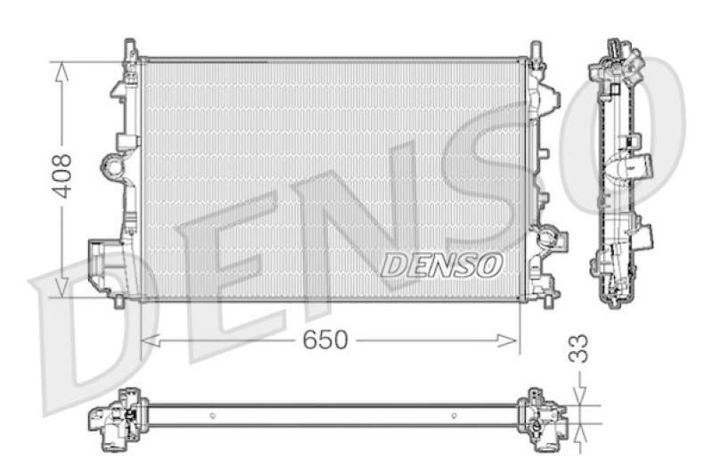 DENSO Kühler, Motorkühlung