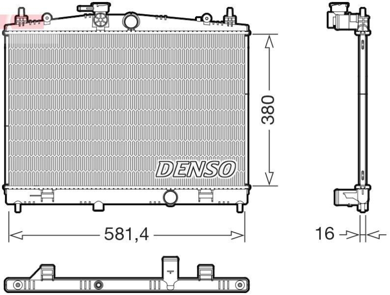 DENSO K&uuml;hler, Motork&uuml;hlung DRM46079
