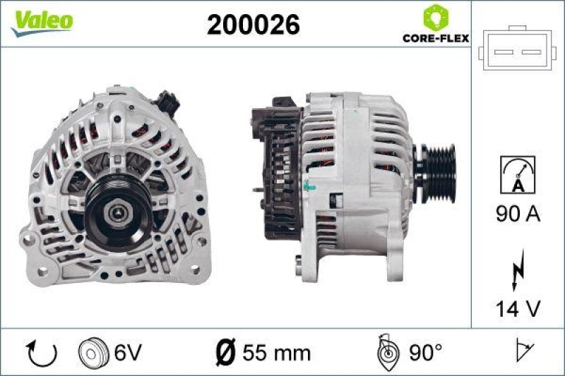 VALEO Generator VALEO CORE-FLEX