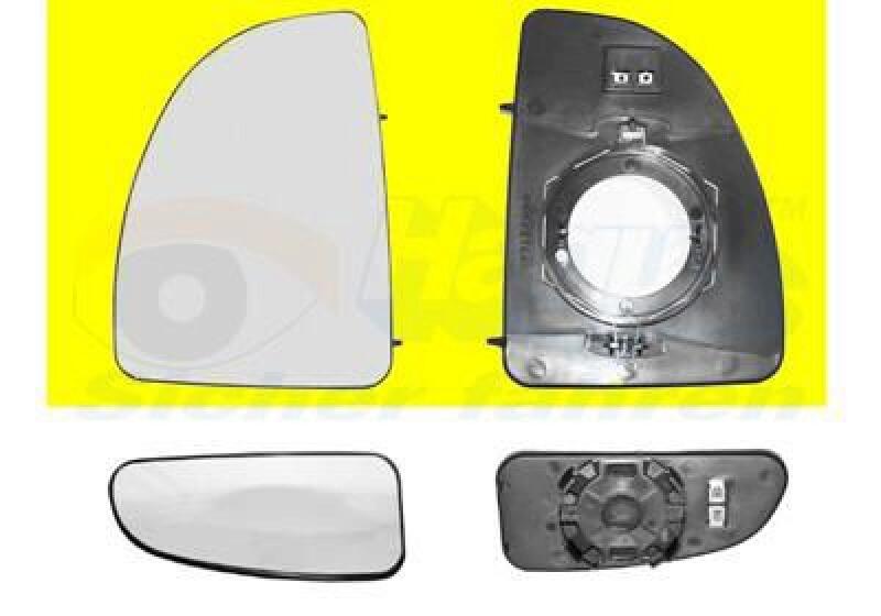 VAN WEZEL Spiegelglas, Au&szlig;enspiegel * HAGUS * 1747838