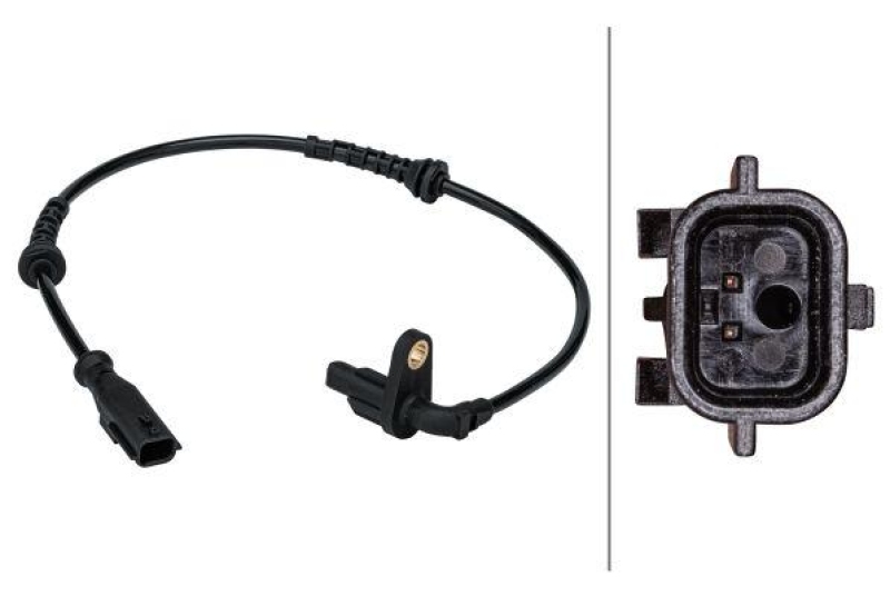 HELLA Sensor, Raddrehzahl 6PU 012 679-331