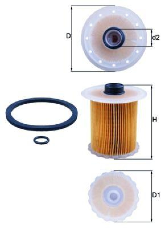KNECHT Kraftstofffilter