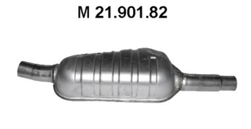EBERSP&Auml;CHER Centre Muffler