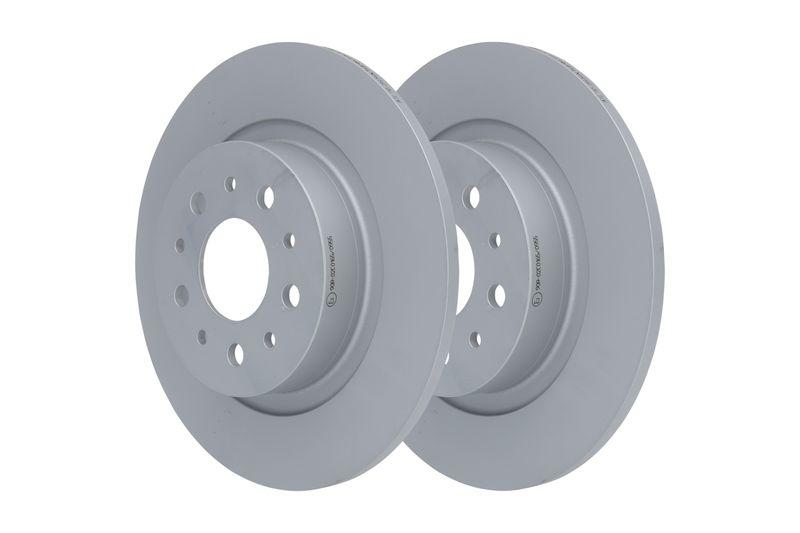 ATE Bremsscheiben + Bremsbel&auml;ge Vorne Hinten passend f&uuml;r Fiat 500l ...