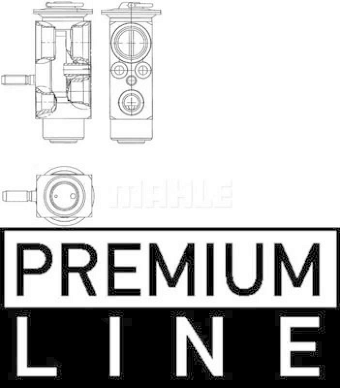 MAHLE Expansion Valve, air conditioning PREMIUM LINE