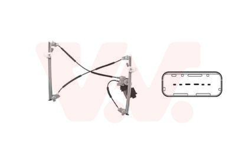 VAN WEZEL Fensterheber 4327271