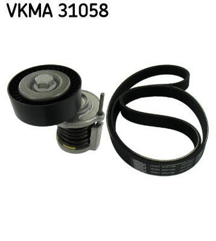 SKF Keilrippenriemensatz VKMA 31058