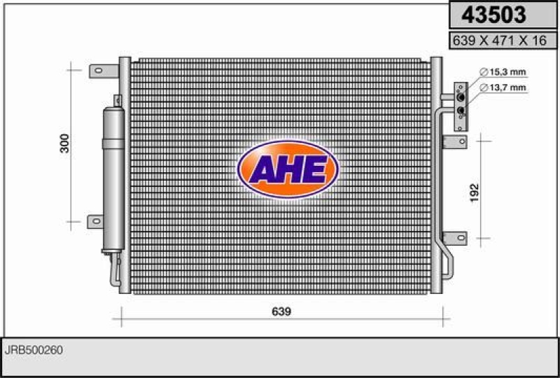 AHE Condenser, air conditioning