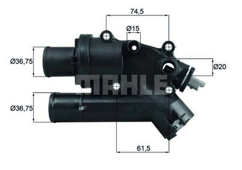 MAHLE Thermostat für Kühlmittel / Kühlerthermostat