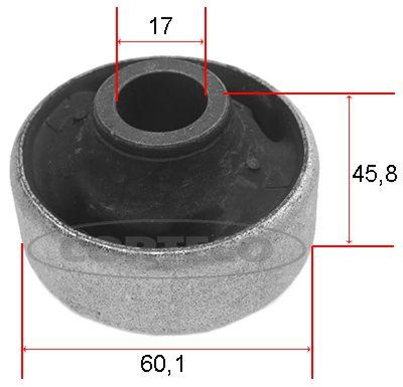 CORTECO Control Arm-/Trailing Arm Bush