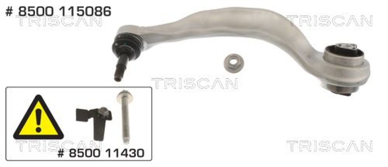 TRISCAN Track Control Arm