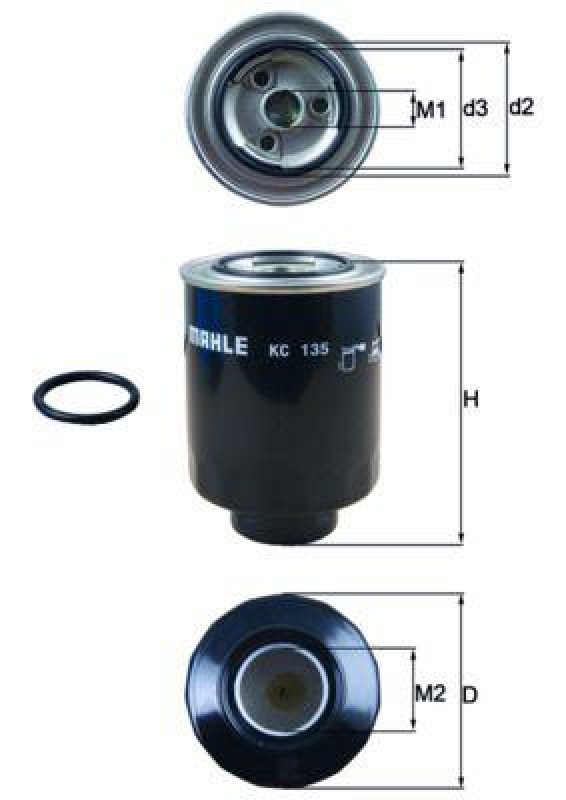 KNECHT Fuel Filter
