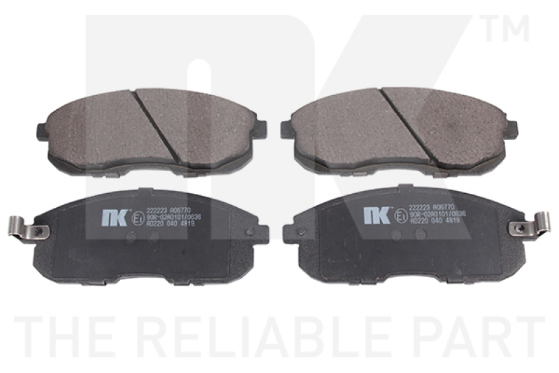 NK Brake Pad Set, disc brake