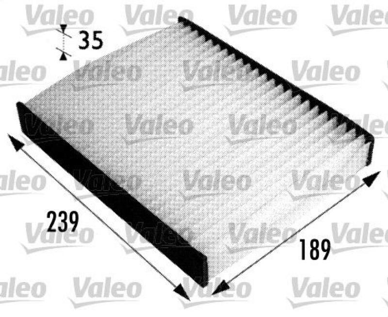 VALEO Filter, Innenraumluft VALEO ESSENTIAL