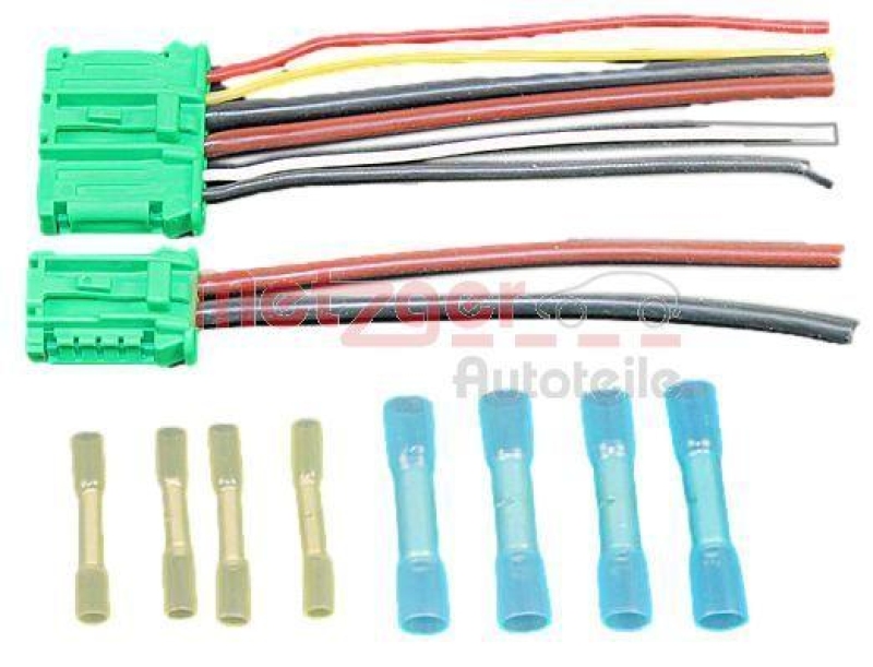 METZGER Cable Repair Set, interior heating fan, (eng. preheat sys.)