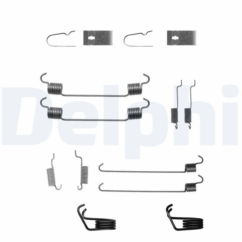 DELPHI Zubehörsatz Bremsbacken Trommelbremse Montagesatz