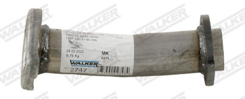 WALKER Exhaust Pipe