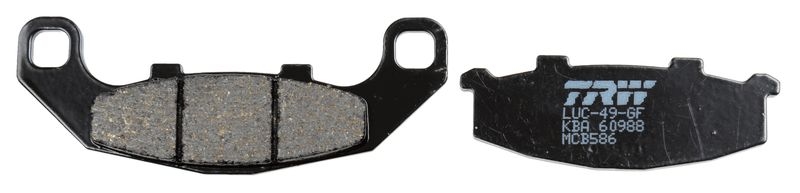 TRW Brake Pad Set, disc brake Organic Allround