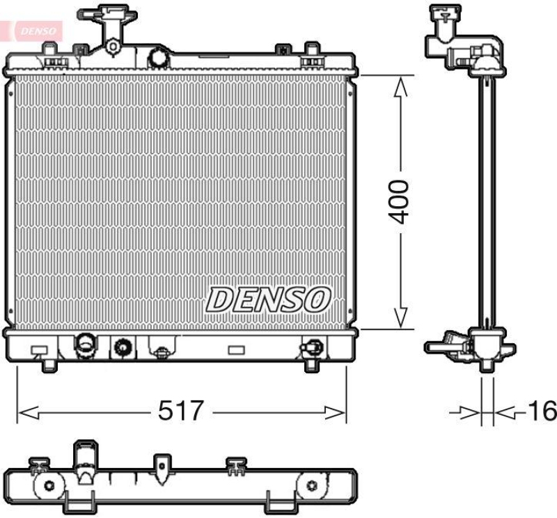 DENSO K&uuml;hler, Motork&uuml;hlung DRM47033