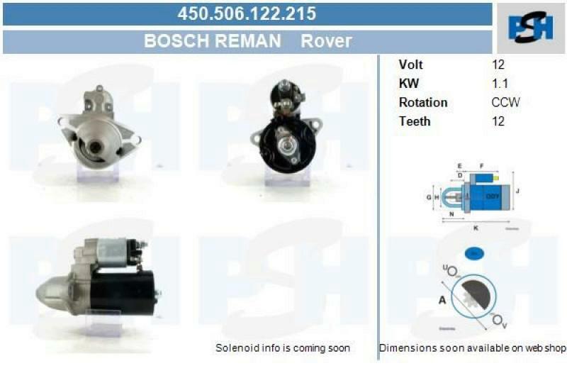 BV PSH Starter 450506122215