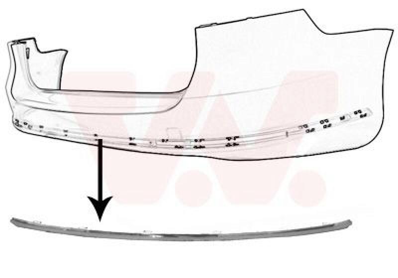 VAN WEZEL Cover, bumper ** Equipart **