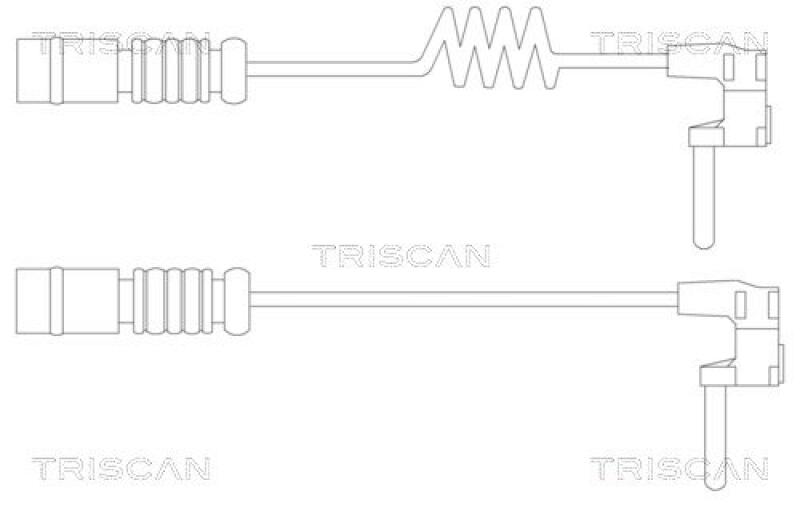 TRISCAN Warning Contact, brake pad wear