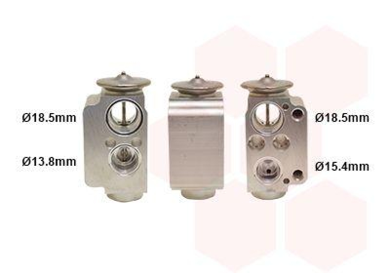 VAN WEZEL Expansionsventil, Klimaanlage 6001240