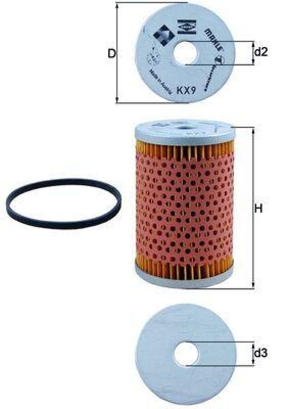 KNECHT Kraftstofffilter
