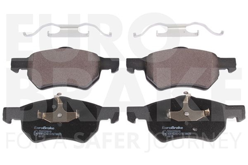 EUROBRAKE Brake Pad Set, disc brake