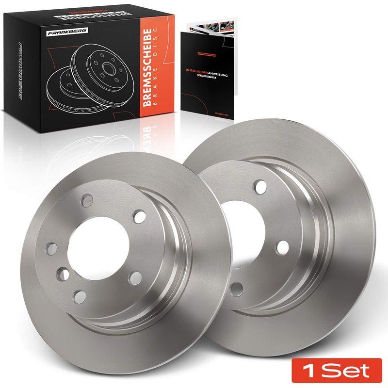 2x Frankberg Bremsscheiben Hinterachse 5481FB0033844