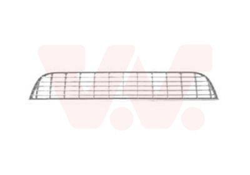 VAN WEZEL Ventilation Grille, bumper