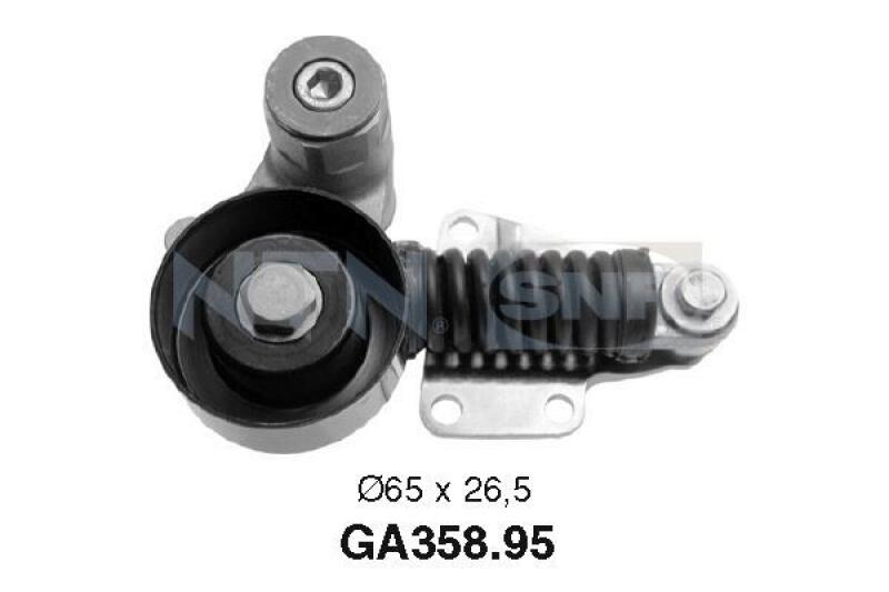 SNR Tensioner Pulley, v-ribbed belt