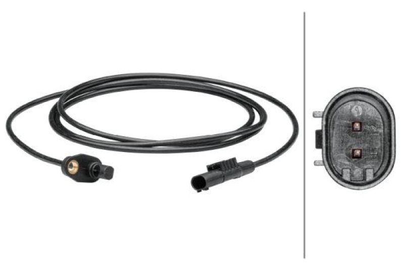 HELLA Sensor, Raddrehzahl 6PU 012 679-401