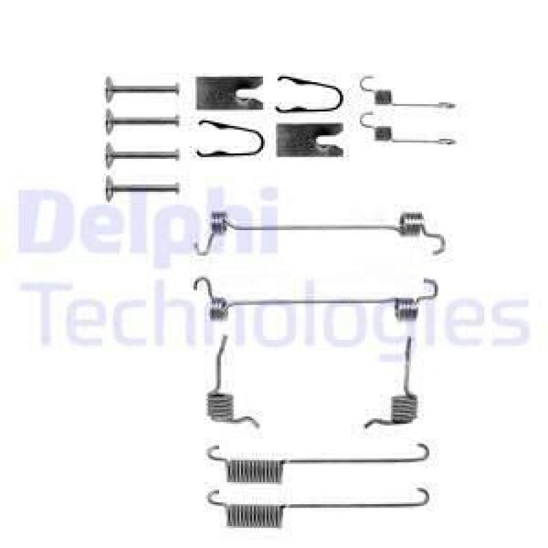 DELPHI Accessory Kit, brake shoes