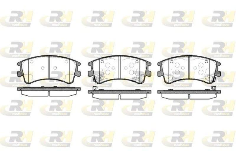 ROADHOUSE Brake Pad Set, disc brake