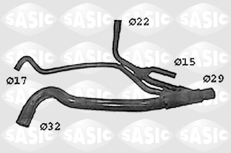 SASIC Radiator Hose