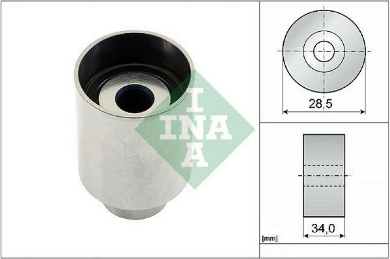 INA Deflection/Guide Pulley, timing belt