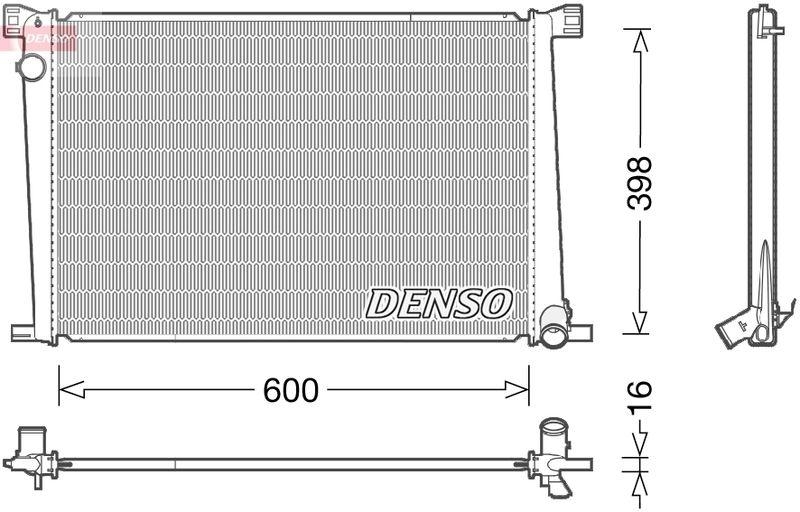 DENSO Radiator, engine cooling