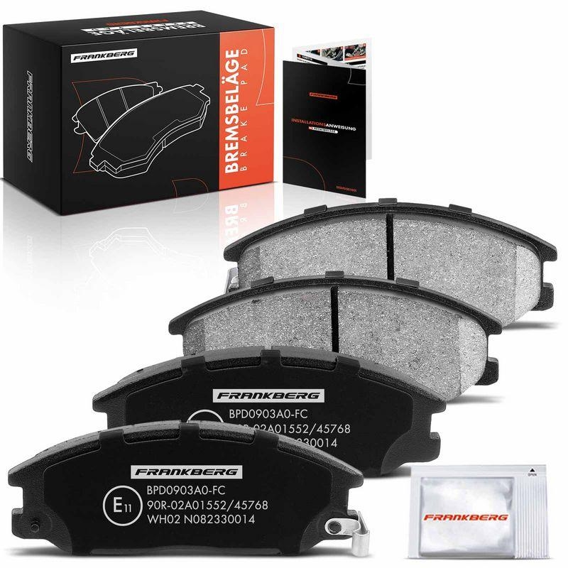 4x Frankberg Bremsbel&auml;ge Vorderachse 5481FB0032857