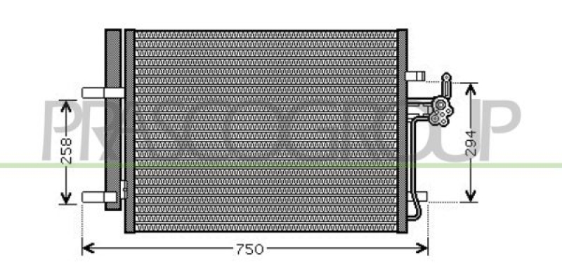 PRASCO Kondensator, Klimaanlage PrascoSelection